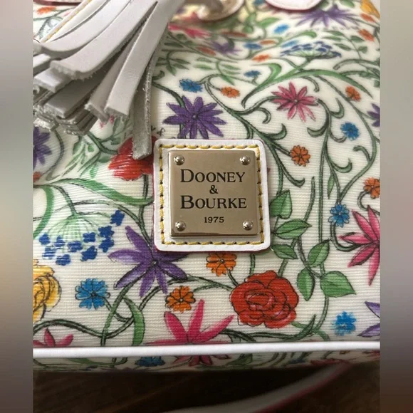 Dooney & Bourke Botanical Satchel Crossbody - Picture 3 of 13